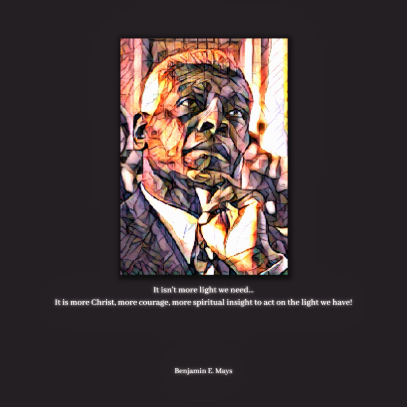 Benjamin E Mays quote 3