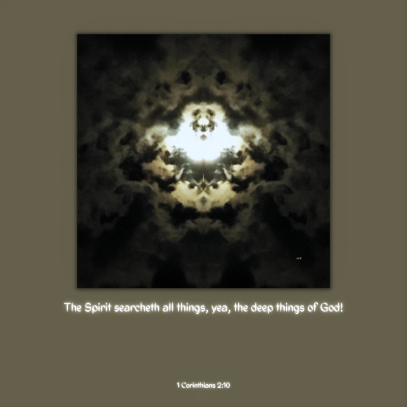 1 Corinthians 2.10 quote