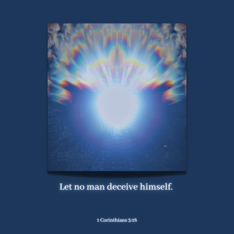 1 Corinthians 3.18 quote