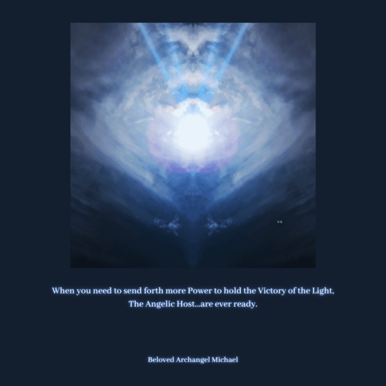 Beloved Archangel Michael quote 17