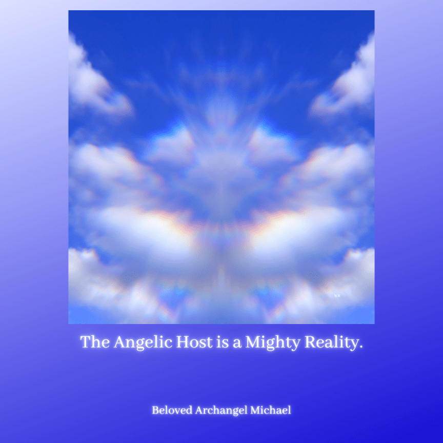 Beloved Archangel Michael quote 19x