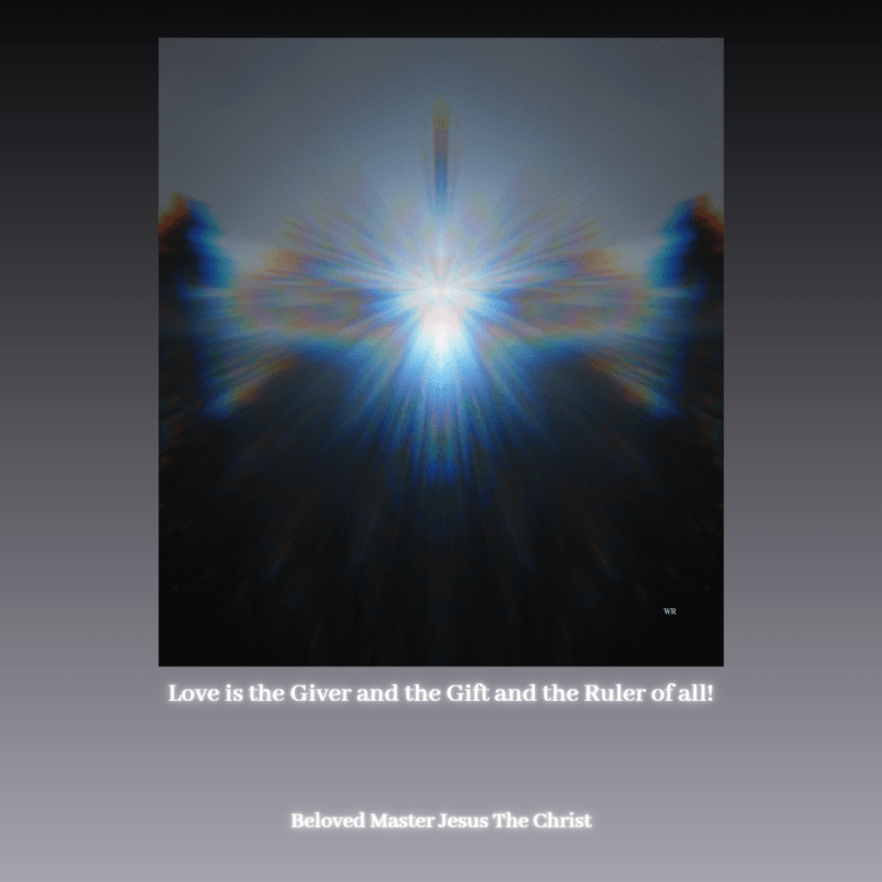 Beloved Master Jesus The Christ Quote 1 (moon and trees) 4.4.2023