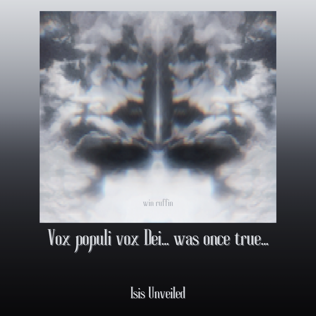 Isis Unveiled quote 15